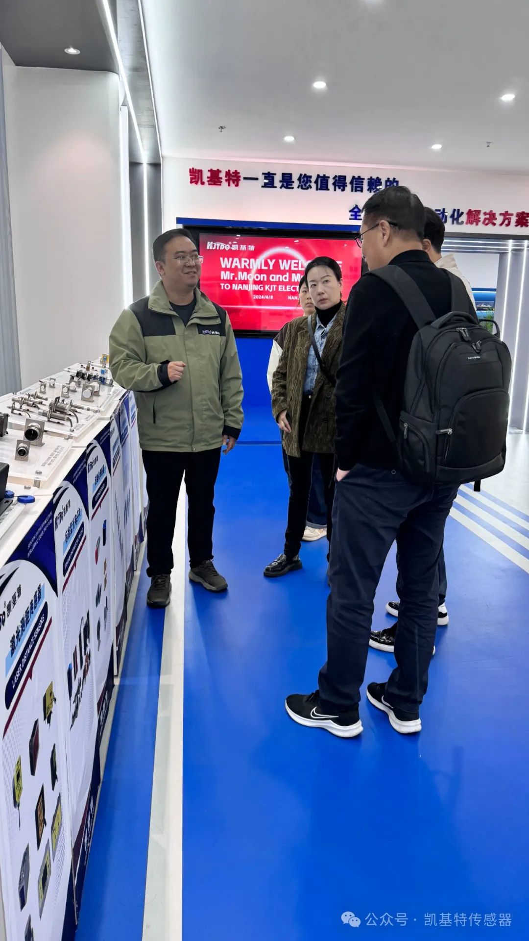 企業(yè)動態(tài) | 凱基特迎來美國客戶，共謀傳感器業(yè)務(wù)深入合作