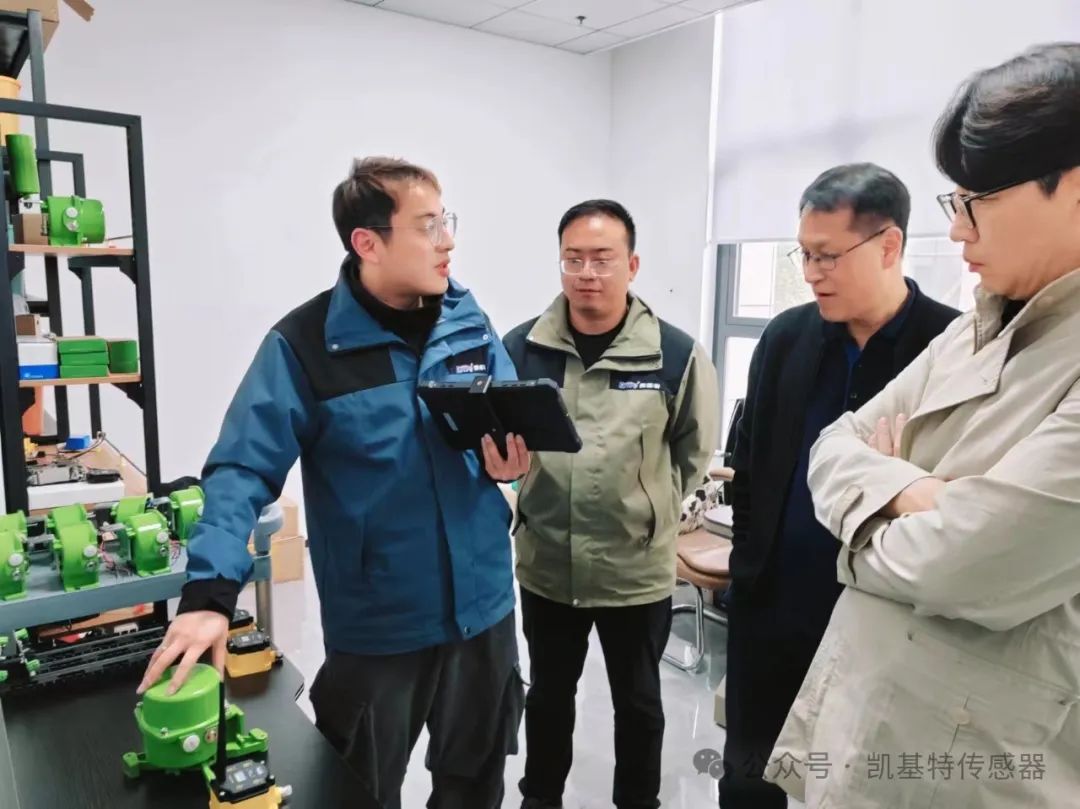 企業(yè)動態(tài) | 凱基特迎來美國客戶，共謀傳感器業(yè)務(wù)深入合作