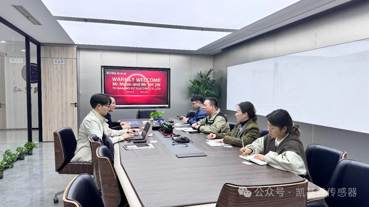企業(yè)動態(tài) | 凱基特迎來美國客戶，共謀傳感器業(yè)務(wù)深入合作